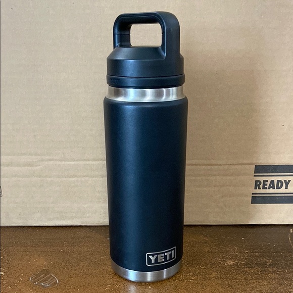 YETI Rambler 26 oz. Water Bottle with Chug Cap Black - Picture 1 of 4